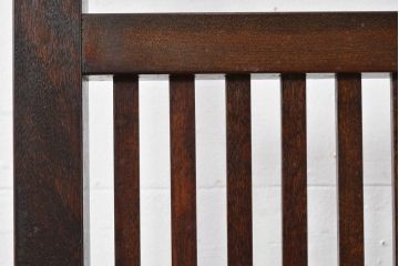 中古　美品　松本民芸家具　和の趣溢れる佇まいが魅力のC型衝立て(つい立て、衝い立て、パーテーション、間仕切り)(定価約18万円)(R-084686)