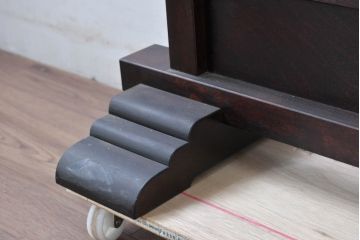 中古　美品　松本民芸家具　和の趣溢れる佇まいが魅力のC型衝立て(つい立て、衝い立て、パーテーション、間仕切り)(定価約18万円)(R-084686)