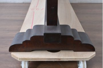 中古　美品　松本民芸家具　和の趣溢れる佇まいが魅力のC型衝立て(つい立て、衝い立て、パーテーション、間仕切り)(定価約18万円)(R-084686)