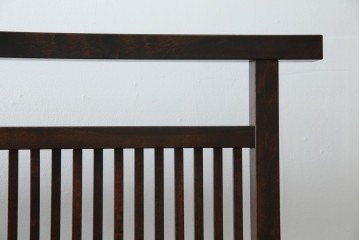 中古　美品　松本民芸家具　和の趣溢れる佇まいが魅力のC型衝立て　定価約18万円相当　(R-084686)