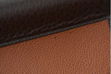 中古　フランス　HERMES(エルメス)　PIPPAシリーズ　木の温もりでレザーのしなやかさを楽しむフォールディングチェア　現行定価約350万円相当　(R-084688)