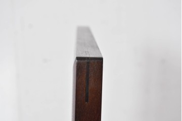 中古　美品　松本民芸家具　シンプルながら品の良い佇まいが魅力のD型姿見　(R-084690)