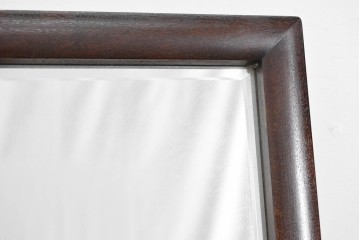 中古　美品　松本民芸家具　シンプルながら品の良い佇まいが魅力のD型姿見　(R-084690)