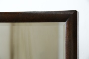 中古　美品　松本民芸家具　シンプルながら品の良い佇まいが魅力のD型姿見　(R-084690)