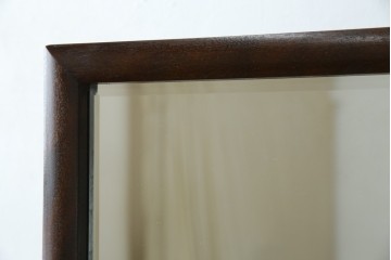 中古　美品　松本民芸家具　シンプルながら品の良い佇まいが魅力のD型姿見　(R-084690)