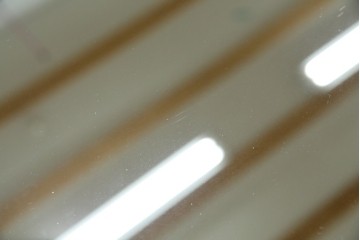 中古　美品　松本民芸家具　シンプルながら品の良い佇まいが魅力のD型姿見　(R-084690)