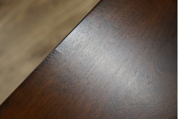 中古　超美品!!　特注　松本民芸家具　ぶ厚い天板でインテリアの主役になるサイドボード　定価約65万円相当　(R-084695)