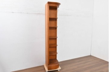 中古　美品　横浜ダニエル(daniel)　彫り装飾や滑らかな曲線が美しいコーナーラック　(R-084698)