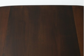 中古　超美品　松本民芸家具　M型バタフライ卓(楕円)　凝った脚のデザインが目を惹くバタフライテーブル　定価約28万円　(R-084701)