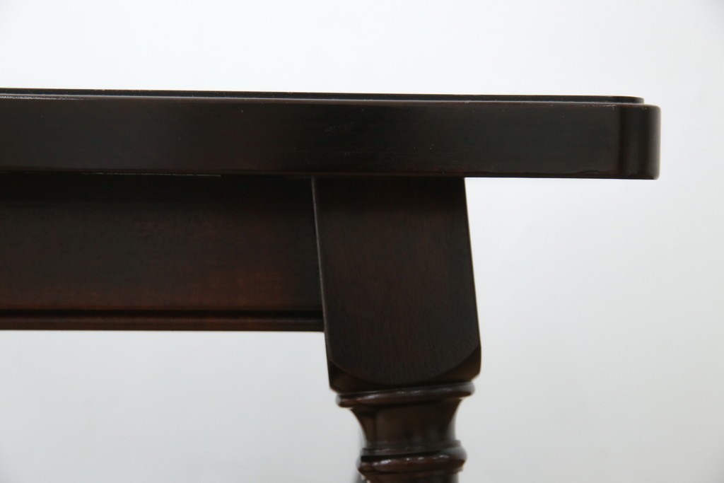 中古　超美品　松本民芸家具　特注品　和洋どちらにも合う上質なサイドテーブル　(R-084702)