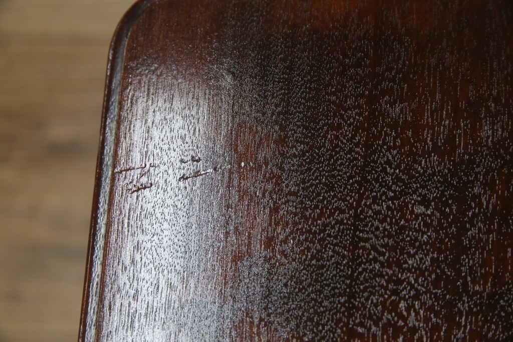 中古　超美品　松本民芸家具　特注品　和洋どちらにも合う上質なサイドテーブル　(R-084702)