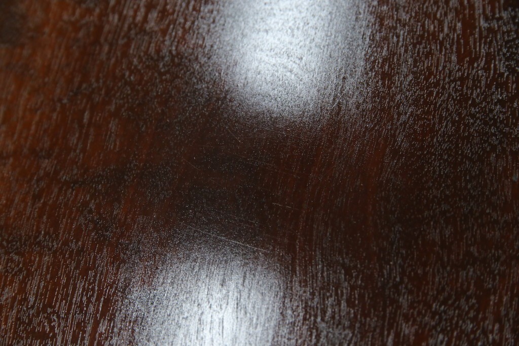 中古　超美品　松本民芸家具　特注品　和洋どちらにも合う上質なサイドテーブル　(R-084702)