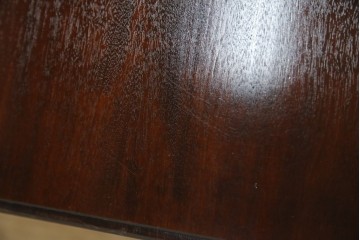 中古　超美品　松本民芸家具　特注品　和洋どちらにも合う上質なサイドテーブル　(R-084702)