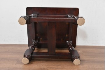 中古　超美品　松本民芸家具　特注品　和洋どちらにも合う上質なサイドテーブル　(R-084702)
