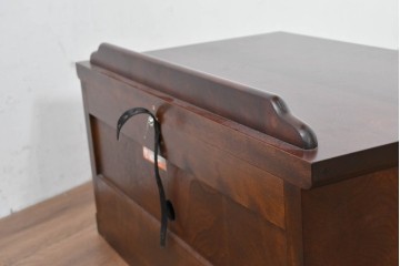 中古　超美品　特注品　松本民芸家具　和室にも洋室にも馴染むスライドテーブル付きのテレビ台　(R-084704)