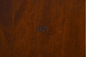 中古　美品　松本民芸家具　#91型　落ち着きのある大人カフェ風インテリアが叶うキャプテンチェア　定価約13万円相当　(R-084707)