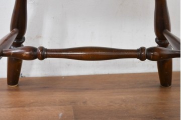 中古　美品　松本民芸家具　#91型　落ち着きのある大人カフェ風インテリアが叶うキャプテンチェア　定価約13万円相当　(R-084707)