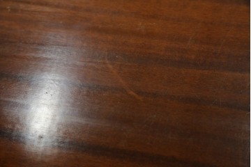 中古　美品　希少な廃番品!!　イタリア製　クラシカルな佇まいと実用性を兼ね備えたキャスター付き木製プランター　(R-084709)