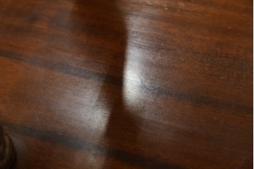 中古　美品　希少な廃番品!!　イタリア製　クラシカルな佇まいと実用性を兼ね備えたキャスター付き木製プランター　(R-084709)