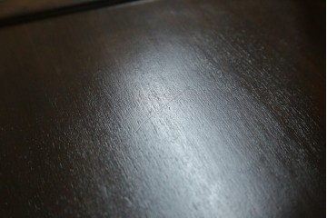 中古　美品　松本民芸家具　和モダンな佇まいが目を引くJ型朝鮮棚　定価約45万円　(R-084714)