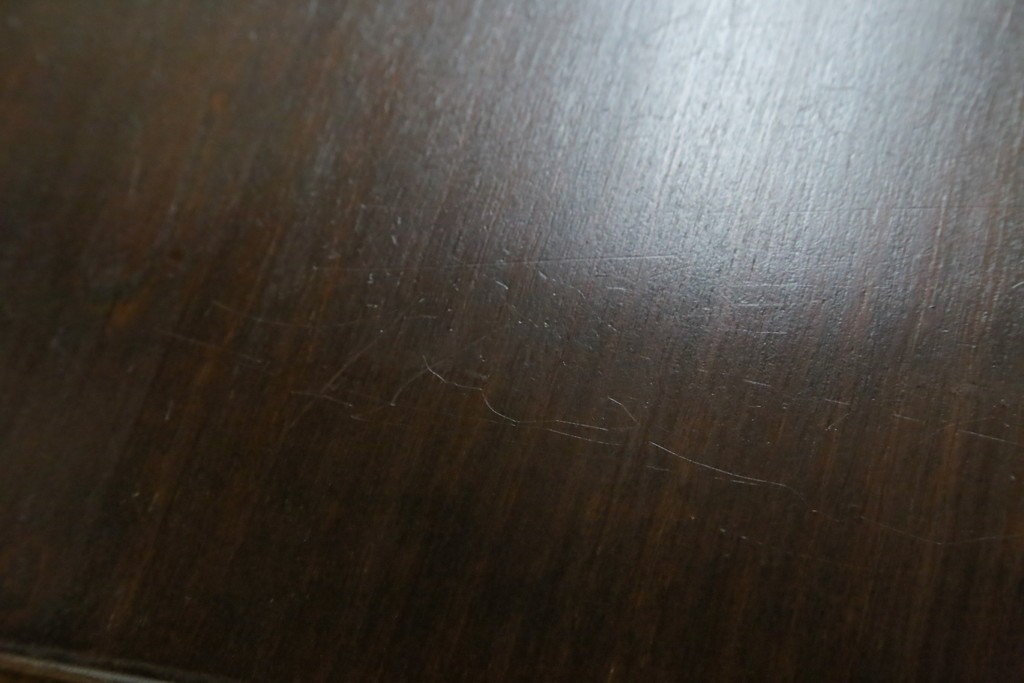 中古　美品　松本民芸家具　和モダンな佇まいが目を引くJ型朝鮮棚　定価約45万円　(R-084714)