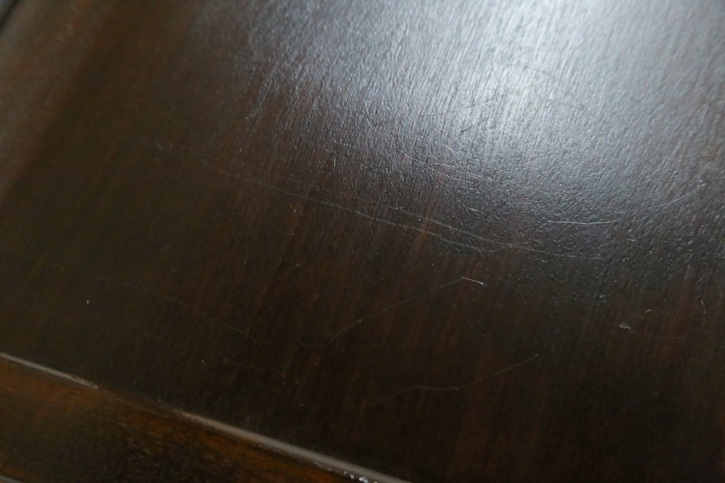 中古　美品　松本民芸家具　和モダンな佇まいが目を引くJ型朝鮮棚　定価約45万円　(R-084714)