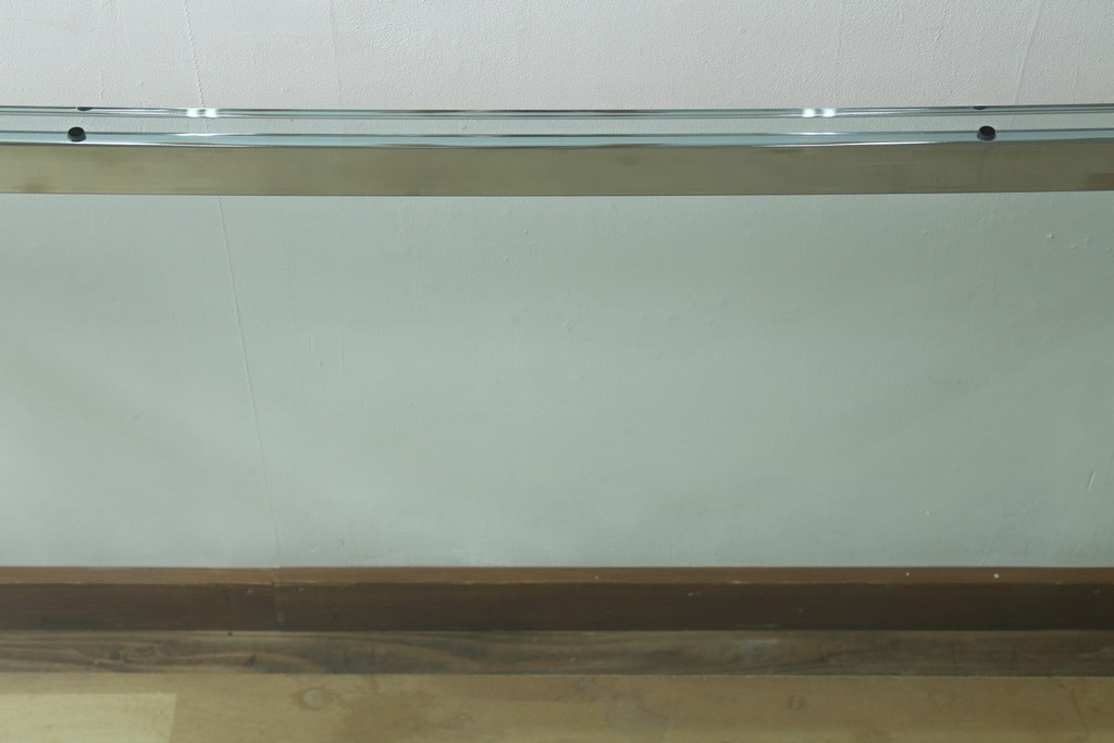 中古　美品　USMハラー(USM Haller)　幅1750㎜　ガラストップテーブル　(R-084715)