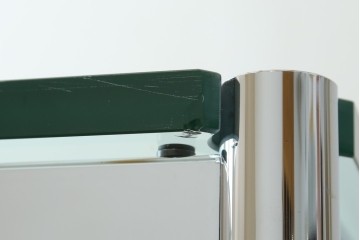 中古　美品　USMハラー(USM Haller)　幅1750㎜　ガラストップテーブル　(R-084715)