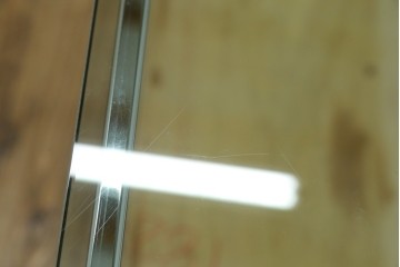 中古　美品　USMハラー(USM Haller)　幅1750㎜　ガラストップテーブル　(R-084715)