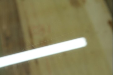 中古　美品　USMハラー(USM Haller)　幅1750㎜　ガラストップテーブル　(R-084715)
