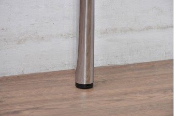 中古　美品　USMハラー(USM Haller)　シンプルモダンなガラストップテーブル　(R-084715)