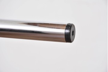 中古　美品　USMハラー(USM Haller)　ブラック天板とスチールフレームが洗練された印象のテーブル　(R-084716)