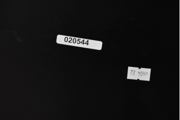 中古　美品　USMハラー(USM Haller)　ブラック天板とスチールフレームが洗練された印象のテーブル　(R-084716)