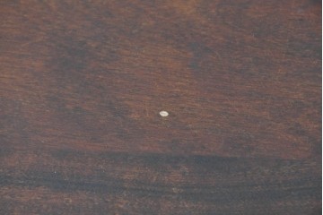 中古　希少な絶版品　北海道民芸家具　#475　木目が特徴的なダイニングテーブル　(R-084718)