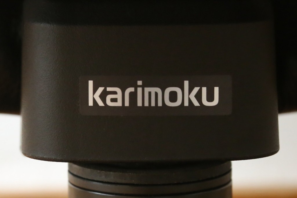 中古　美品　カリモク家具(karimoku)　ザ・ファースト(THE FIRST)　RU71　上質なくつろぎの時間を演出するリクライニングチェアとオットマンのセット　定価(セット合計)約28万円　(R-084723)