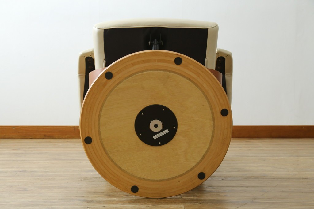 中古　美品　カリモク家具(karimoku)　ザ・ファースト(THE FIRST)　RU71　上質なくつろぎの時間を演出するリクライニングチェアとオットマンのセット　定価(セット合計)約28万円　(R-084723)