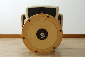 中古　美品　カリモク家具(karimoku)　ザ・ファースト(THE FIRST)　RU71　上質なくつろぎの時間を演出するリクライニングチェアとオットマンのセット　定価(セット合計)約28万円　(R-084723)