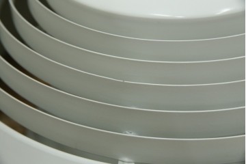 中古　デンマーク　Louis Poulsen(ルイスポールセン)　Arne Jacobsen(アルネ・ヤコブセン)デザイン　AJ Royal　モダンデザインの段状ルーバーが美しいペンダントライト　(R-084736)