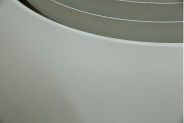 中古　デンマーク　Louis Poulsen(ルイスポールセン)　Arne Jacobsen(アルネ・ヤコブセン)デザイン　AJ Royal　モダンデザインの段状ルーバーが美しいペンダントライト　(R-084736)