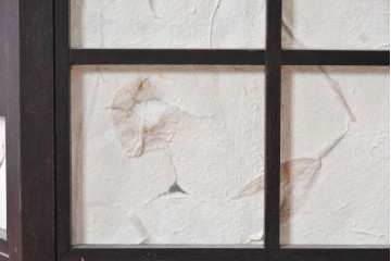 和製ヴィンテージ　松本民芸家具　希少モデル　絶版品　B型六角アンドン　和モダン・和風インテリアにおすすめな吊り下げ照明　(R-084737)