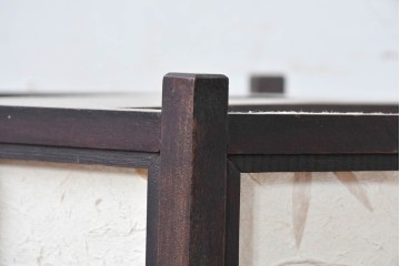 和製ヴィンテージ　松本民芸家具　希少モデル　絶版品　B型六角アンドン　和モダン・和風インテリアにおすすめな吊り下げ照明　(R-084737)