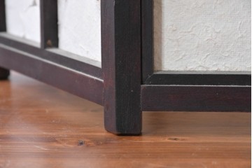 和製ヴィンテージ　松本民芸家具　希少モデル　絶版品　B型六角アンドン　和モダン・和風インテリアにおすすめな吊り下げ照明　(R-084737)