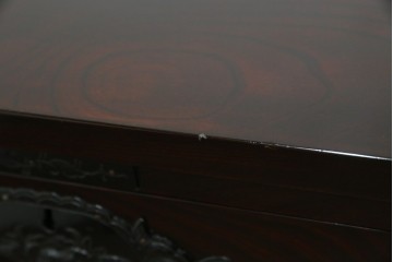 和製ヴィンテージ　美品　高級品!!　渡辺家具店　木地呂塗り　華やかな金具の仙台箪笥　定価約100万円　(R-084745)