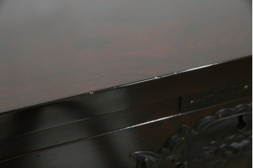 和製ヴィンテージ　美品　高級品!!　渡辺家具店　木地呂塗り　華やかな金具の仙台箪笥　定価約100万円　(R-084745)