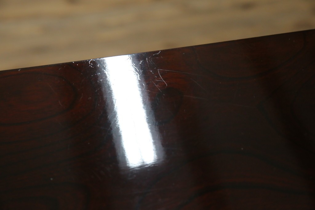 和製ヴィンテージ　美品　高級品!!　渡辺家具店　木地呂塗り　華やかな金具の仙台箪笥　定価約100万円　(R-084745)