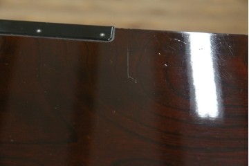 和製ヴィンテージ　美品　高級品!!　渡辺家具店　木地呂塗り　華やかな金具の仙台箪笥　定価約100万円　(R-084745)