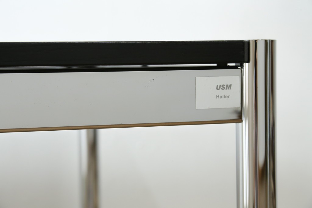 中古　美品　スイス　USMハラー(USM Haller)　幅1250㎜　テーブル　定価約16万円　(R-084747)