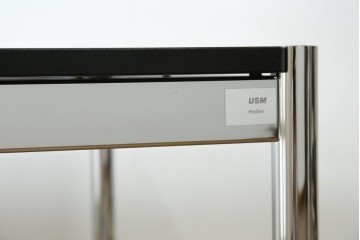 中古　美品　スイス　USMハラー(USM Haller)　幅1250㎜　テーブル　定価約16万円　(R-084747)