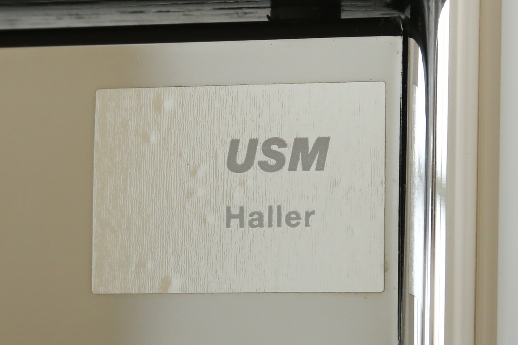 中古　美品　スイス　USMハラー(USM Haller)　幅1250㎜　テーブル　定価約16万円　(R-084747)