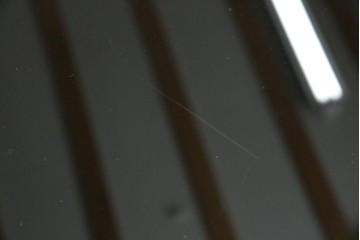 中古　Cassinaixc.(カッシーナイクスシー)　グラブ(GRAB)　透明感と輝きが際立つガラス天板付きのローテーブル　定価約38万円相当　(R-084749)　